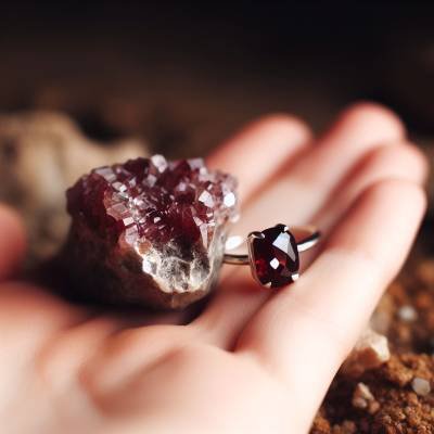 Garnet Crystal (1) | Polished Garnet | Garnet | Rocks & Minerals | Healing  Crystals