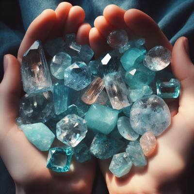 Shades of Serenity: A Journey Through the Aquamarine and Teal Gemstone Comparison