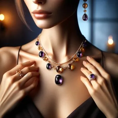 Amethyst and Citrine Together Meaning: A Tale of Two Gems and Their Mystical Union