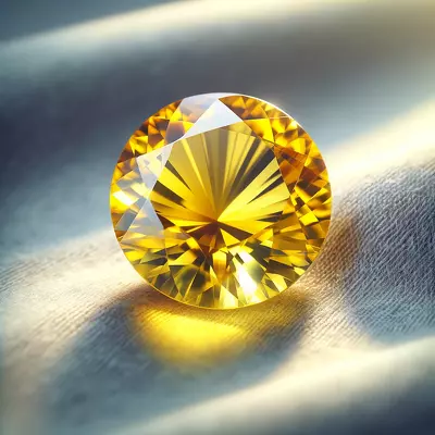 Radiant yellow zircon stone showcasing its brilliance and allure.